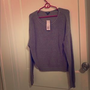 New gray sweater
